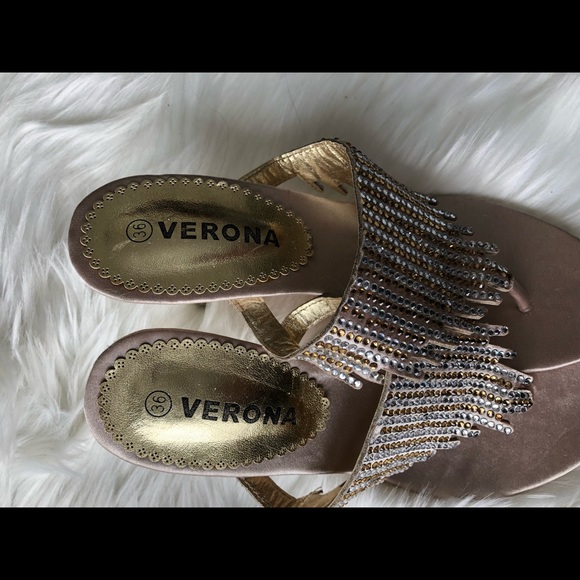 NEW elegant rhinestones sandals - evening shoes strass - Picture 5 of 12